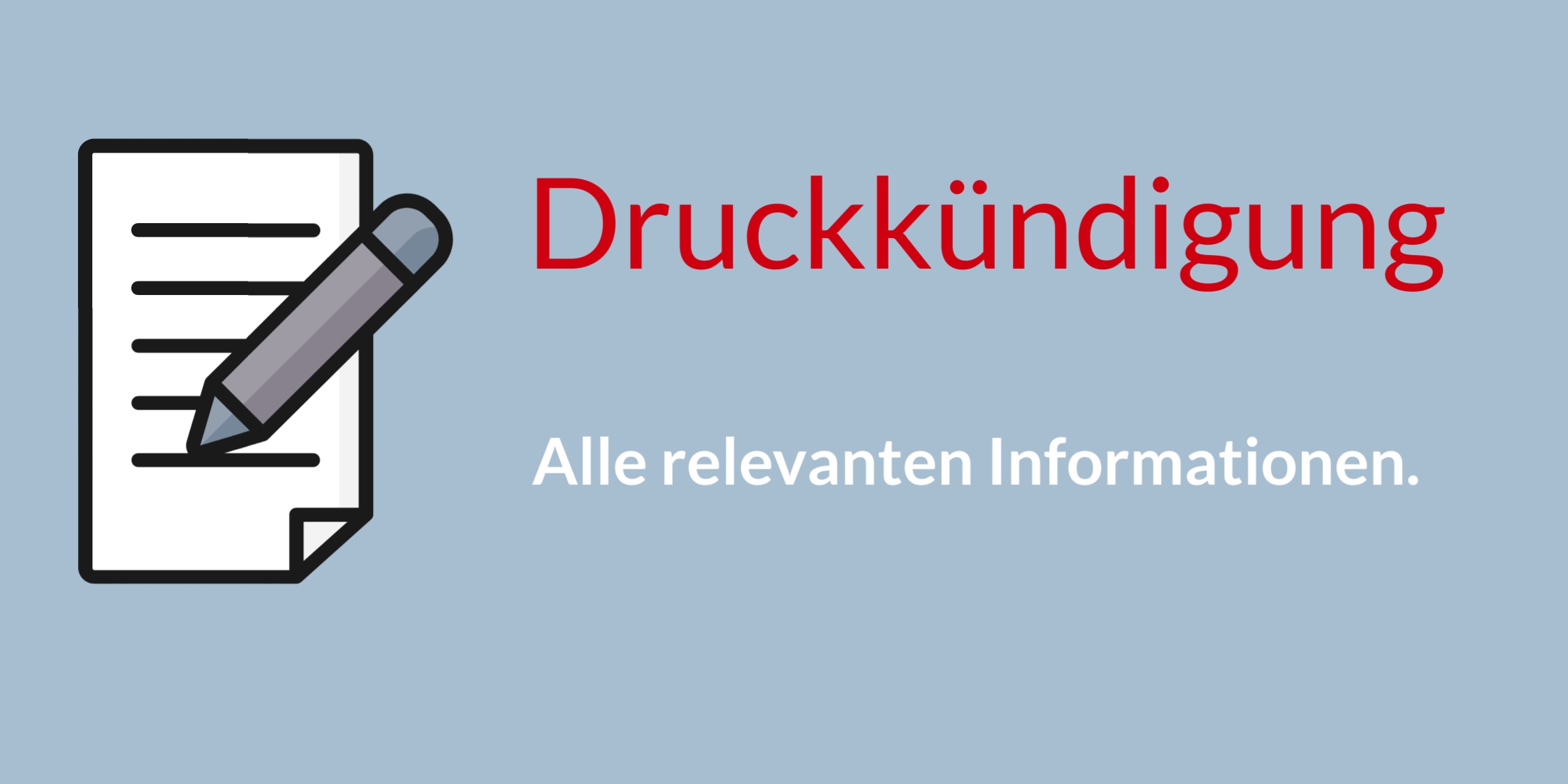 Druckkündigung im Arbeitsrecht - Das ist darunter zu verstehen